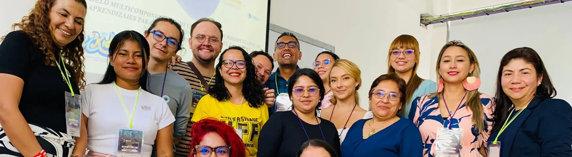 Presentes en la V bienal  latinoamericana y caribeña 2023